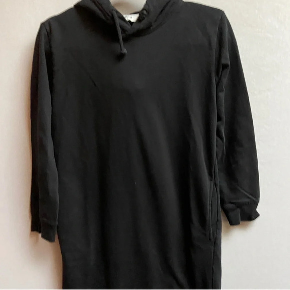 Wemoto organic cotton hoodie sweatshirt dress Sz S - Picture 5 of 14